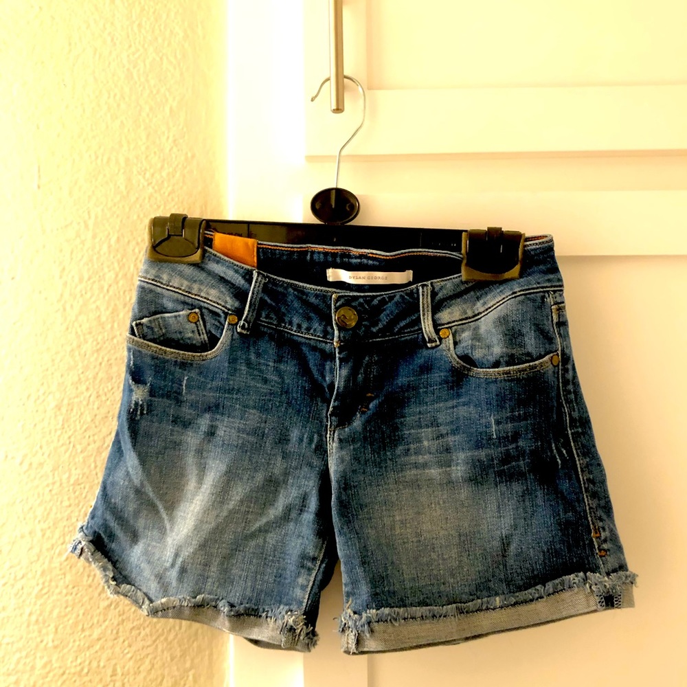 Dylan & George cutoff denim shorts, size 25